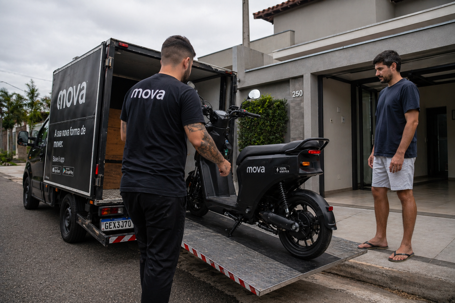 Entrega real MOVA no RJ